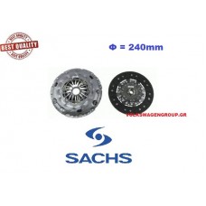 ΣΕΤ ΣΥΜΠΛΕΚΤΗ ,VW,SEAT,SKODA,AUDI, 240mm ,3000951151 ,SACHS