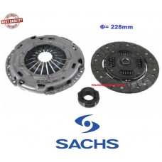 ΣΕΤ ΣΥΜΠΛΕΚΤΗ ,VW, 228mm ,3000970014 ,SACHS