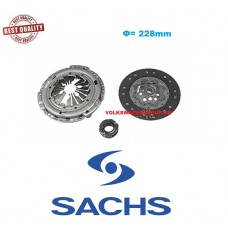 ΣΕΤ ΣΥΜΠΛΕΚΤΗ ,VW,SEAT,SKODA,AUDI, 228mm ,SACHS,3000951707