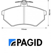 ΤΑΚΑΚΙΑ ΦΡΕΝΩΝ ΕΜΠΡΟΣΘΙΑ ,AUDI 100 1982-1991 ,A80 1986-1995 (ΜΕ ΚΑΛΩΔΙΟ) ,PAGID T.20901 ΤΑΚΑΚΙΑ ΦΡΕΝΩΝ ΕΜΠΡΟΣΘΙΑ ,AUDI 100 1982-1991 ,A80 1986-1995 (ΜΕ ΚΑΛΩΔΙΟ) ,PAGID T.20901